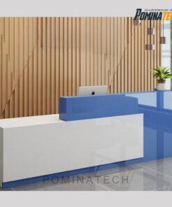 Quầy Lễ Tân Văn Phòng Hiện Đại Gỗ Công Nghiệp – Thiết Kế Sang Trọng, Giá Tốt