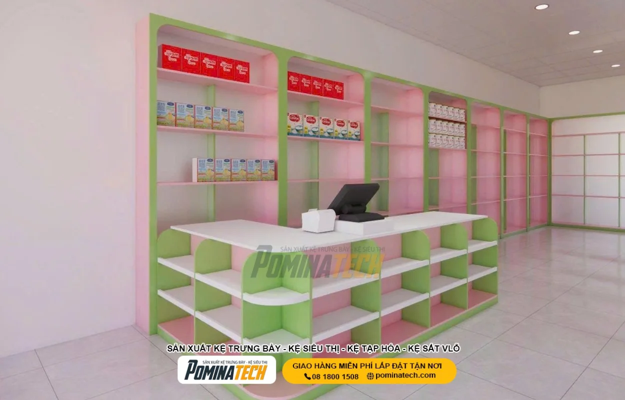 Quầy Thu Ngân Hiện Đại – Giải Pháp Thanh Toán Gọn Đẹp Cho Shop