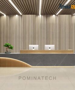 Quầy Tiếp Tân Gỗ MDF Cao Cấp Cho Văn Phòng – Thiết Kế Đẹp, Tinh Tế, Hiện Đại