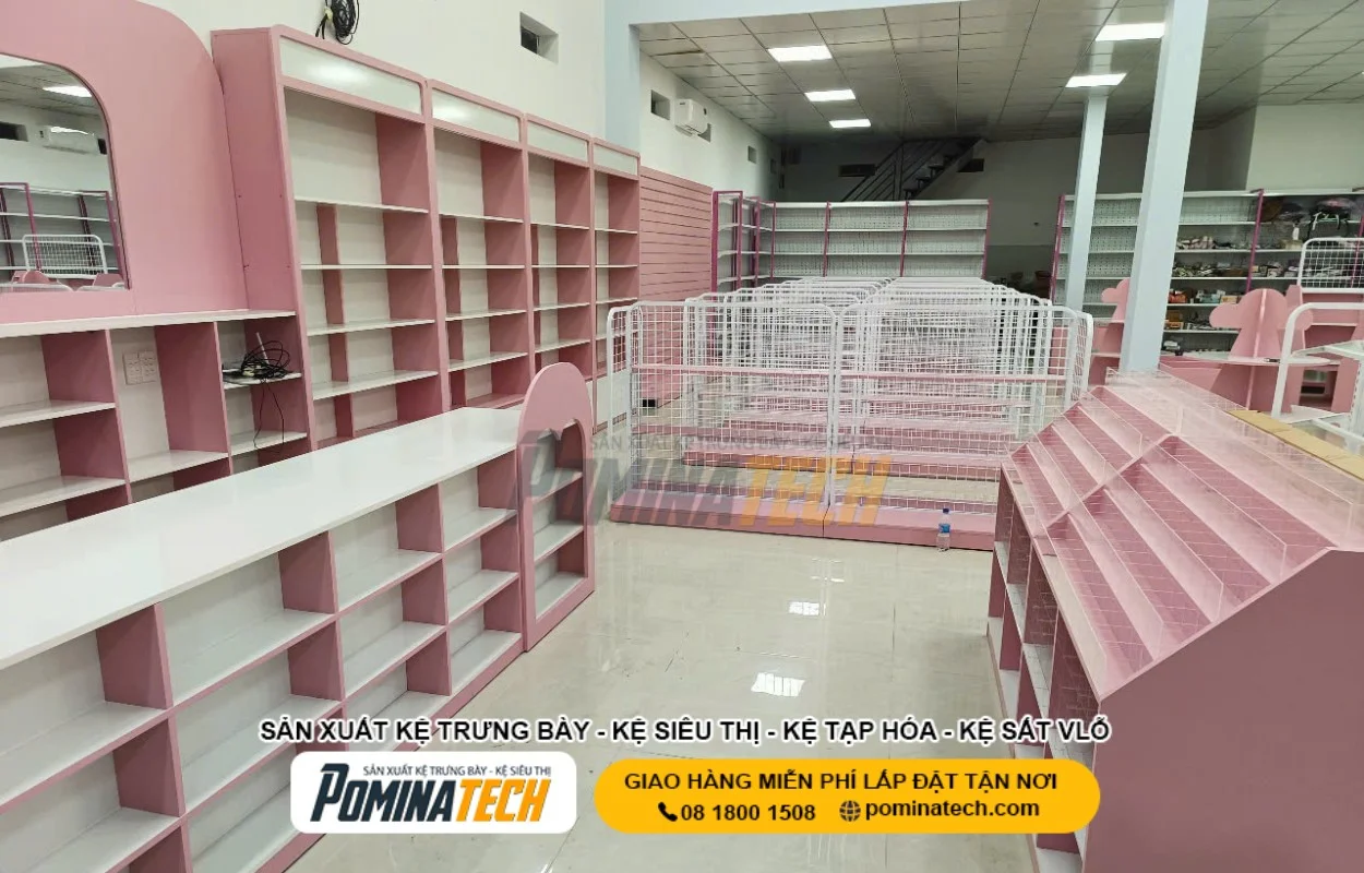 Thiết Kế Cửa Hàng Phụ Kiện Nhỏ Gọn, Đẹp Và Dễ Trưng Bày