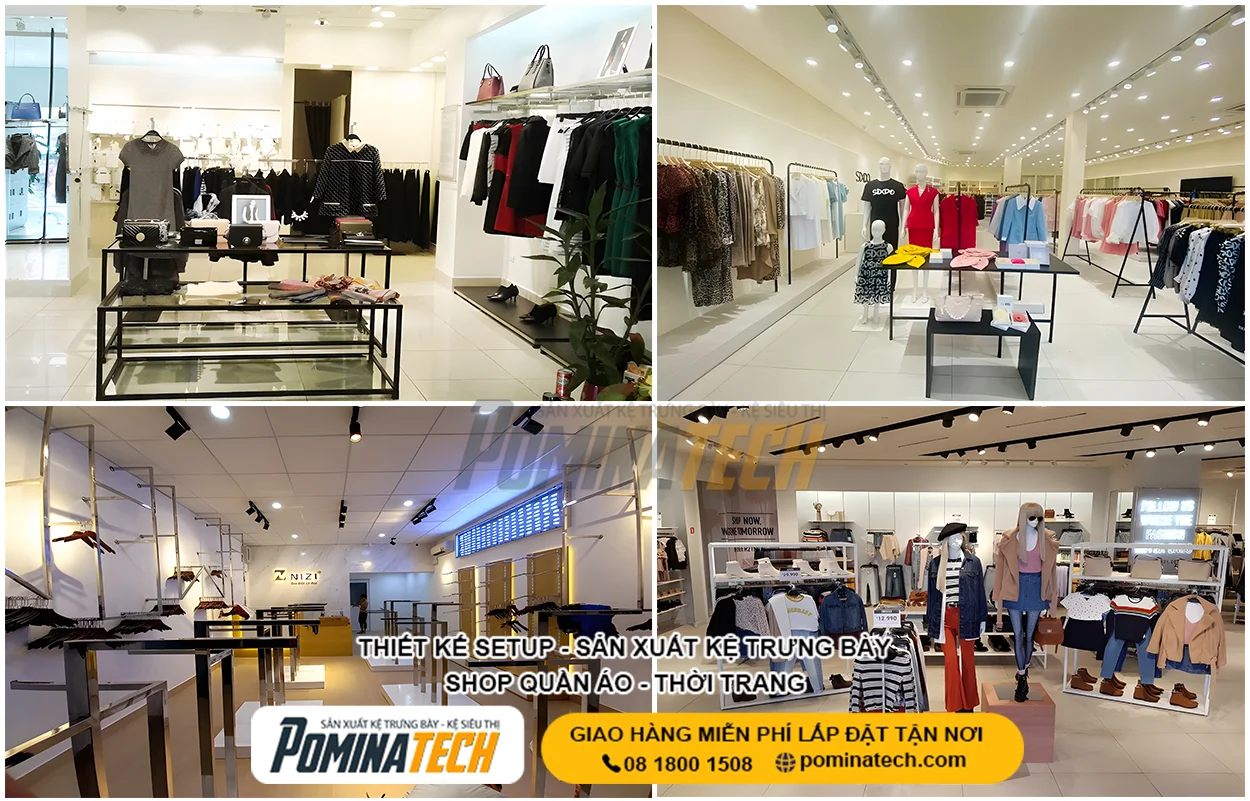 Thiết Kế Cửa Hàng Thời Trang Đẹp – Giải Pháp Tối Ưu Cho Chủ Shop