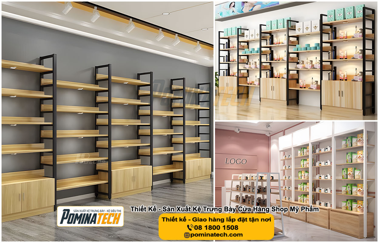 Thiết kế Decor Shop Mỹ Phẩm Tại An Minh An Giang