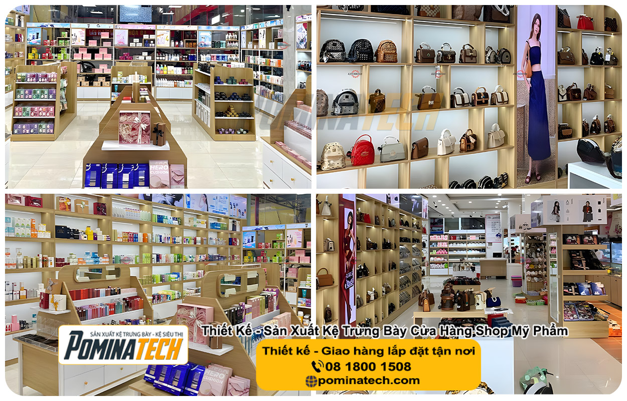 Thiết kế Decor Shop Mỹ Phẩm Tại P. Vị Thanh Tp. Cần Thơ