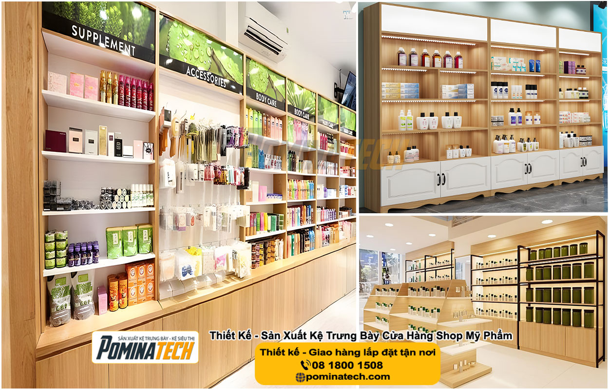 Thiết kế Decor Shop Mỹ Phẩm Tại Phong Điền Tp. Cần Thơ