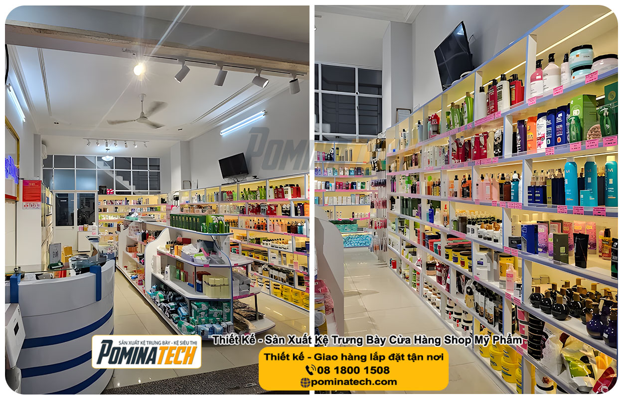 Thiết kế Decor Shop Mỹ Phẩm Tại Phú Quốc An Giang