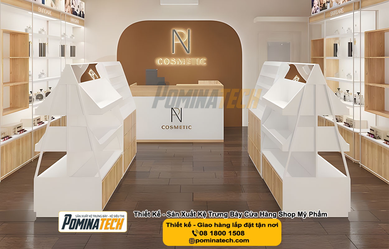 Thiết kế Decor Shop Mỹ Phẩm Tại Thoại Sơn An Giang