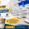 - Thiết kế kệ siêu thị độ sâu khác nhau giúp tận dụng diện tích trưng bày hàng hóa