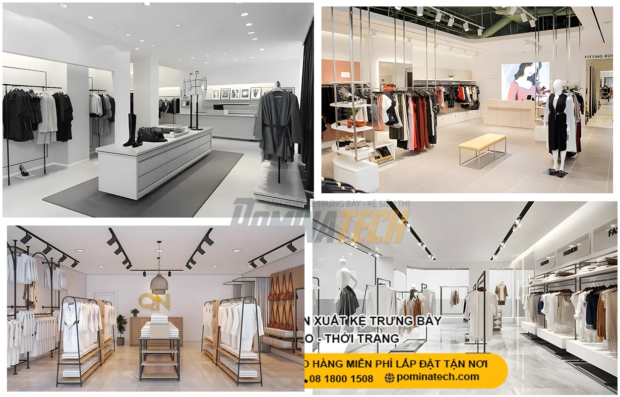 Thiết Kế Shop Thời Trang Đẹp, Gọn Gàng, Thu Hút Khách Ngay Từ Mặt Tiền
