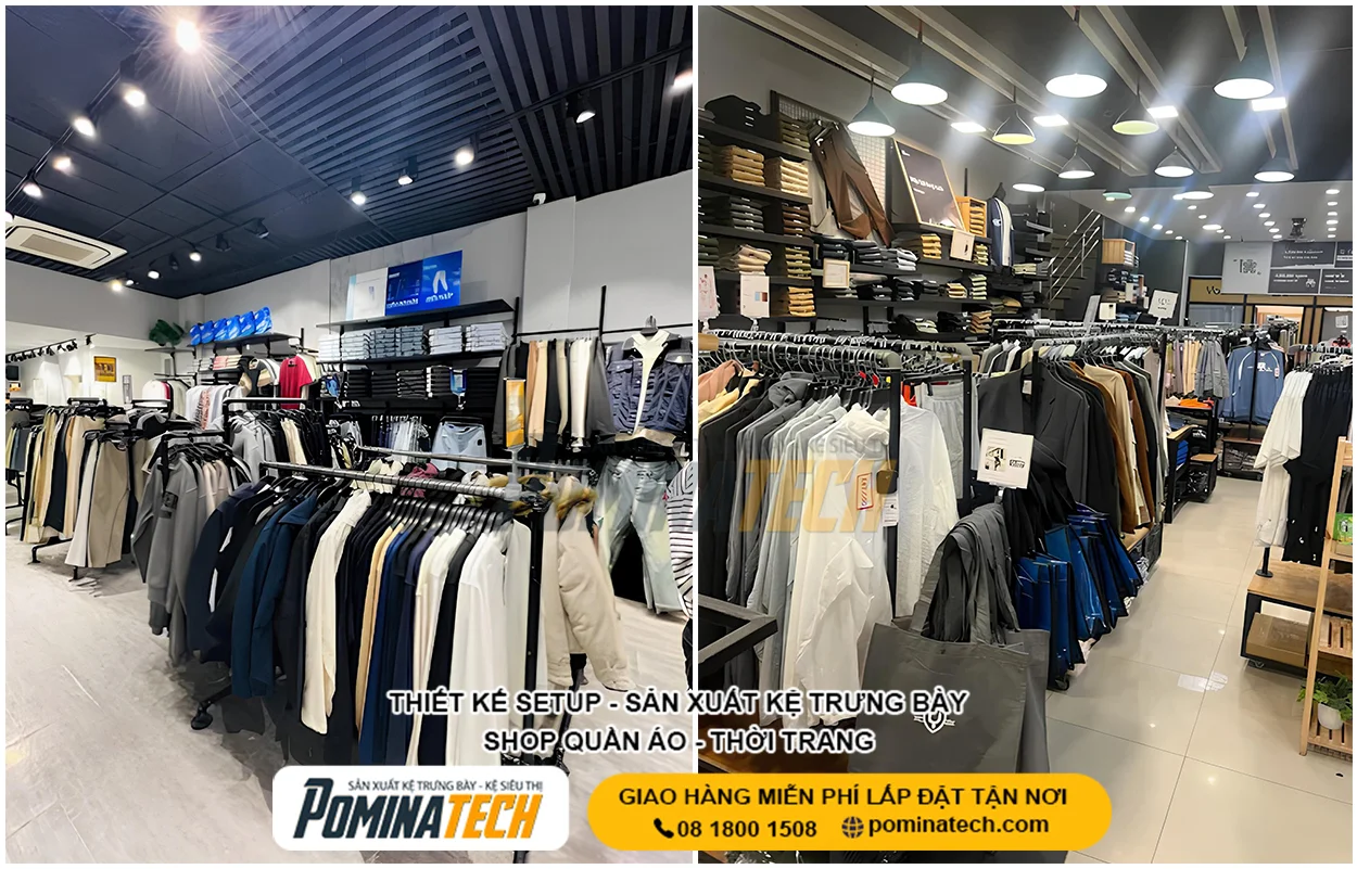 Thiết Kế Thi Công Cửa Hàng Thời Trang Trọn Gói Cho Shop Quần Áo