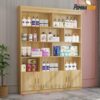 Tủ Gỗ MDF Trưng Bày Mỹ Phẩm – Sang Trọng, Tiện Lợi, Dễ Lắp Đặt