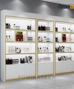 Tủ Trưng Bày Gỗ MDF Cao Cấp – Thiết Kế Hiện Đại, Tinh Tế Cho Không Gian Cửa Hàng