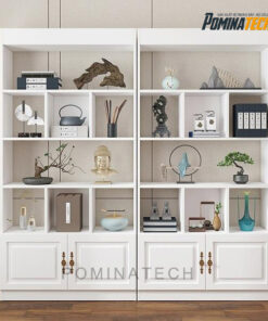 Tủ Trưng Bày Gỗ MDF Cao Cấp, Thiết Kế Hiện Đại, Chắc Chắn & Sang Trọng"