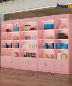 Tủ Trưng Bày Gỗ MDF Chắc Chắn, Thẩm Mỹ Cao - Thiết Kế Hiện Đại Cho Mọi Không Gian