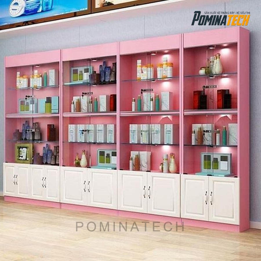 tu trung bay go mdf da nang Tủ Trưng Bày Gỗ MDF Đa Năng, Màu Sắc Thanh Lịch, Phù Hợp Cho Không Gian Hiện Đại