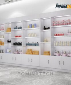 Tủ Trưng Bày Mỹ Phẩm Đẹp Mắt – Phù Hợp Cho Cửa Hàng, Salon Sắc Đẹp