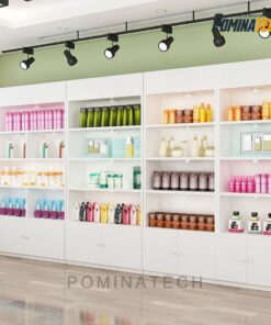 Tủ Trưng Bày Mỹ Phẩm Đẹp Mắt – Phù Hợp Cho Cửa Hàng, Salon Sắc Đẹp