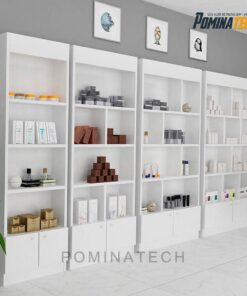 Tủ Trưng Bày Mỹ Phẩm Đẹp Mắt – Phù Hợp Cho Cửa Hàng, Salon Sắc Đẹp