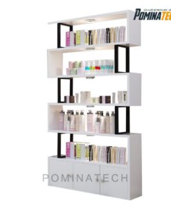 Tủ Trưng Bày Mỹ Phẩm Gỗ MDF – Kệ Sáng Tạo, Tiện Ích Cho Mặt Hàng Cửa Hàng