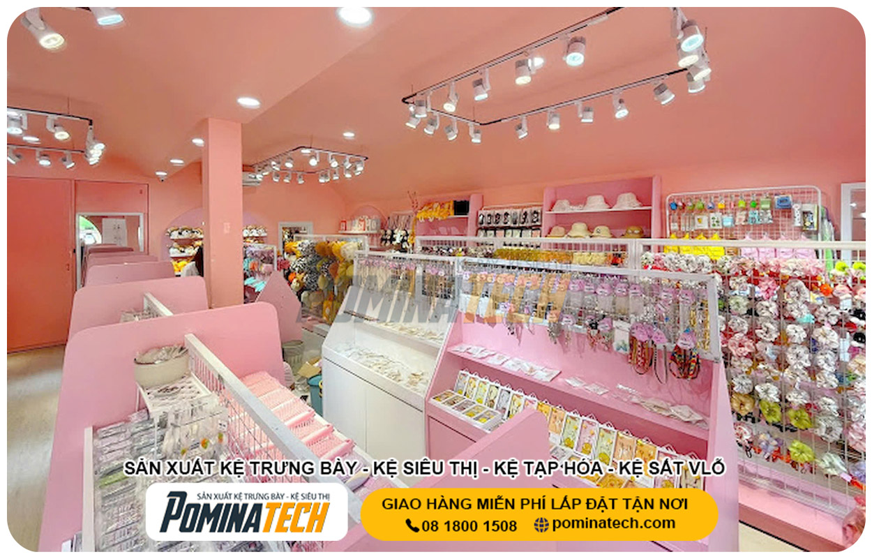Xưởng Sản Xuất Kệ Trưng Bày Tại Cà Mau Uy Tín Giá Rẻ