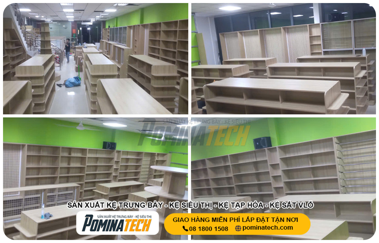 Xưởng Sản Xuất Kệ Trưng Bày Tại Khánh Hòa Uy Tín Giá Rẻ