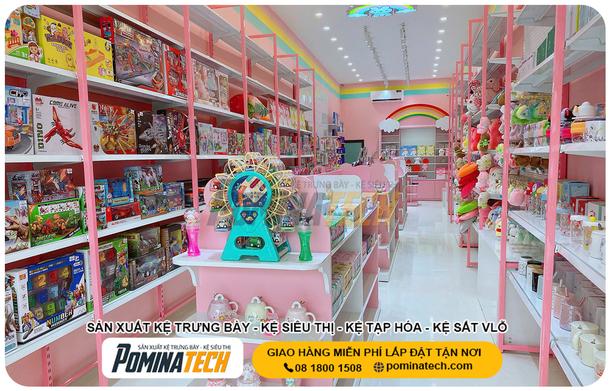 Xưởng Sản Xuất Kệ Trưng Bày Tại Lâm Đồng Uy Tín Giá Rẻ