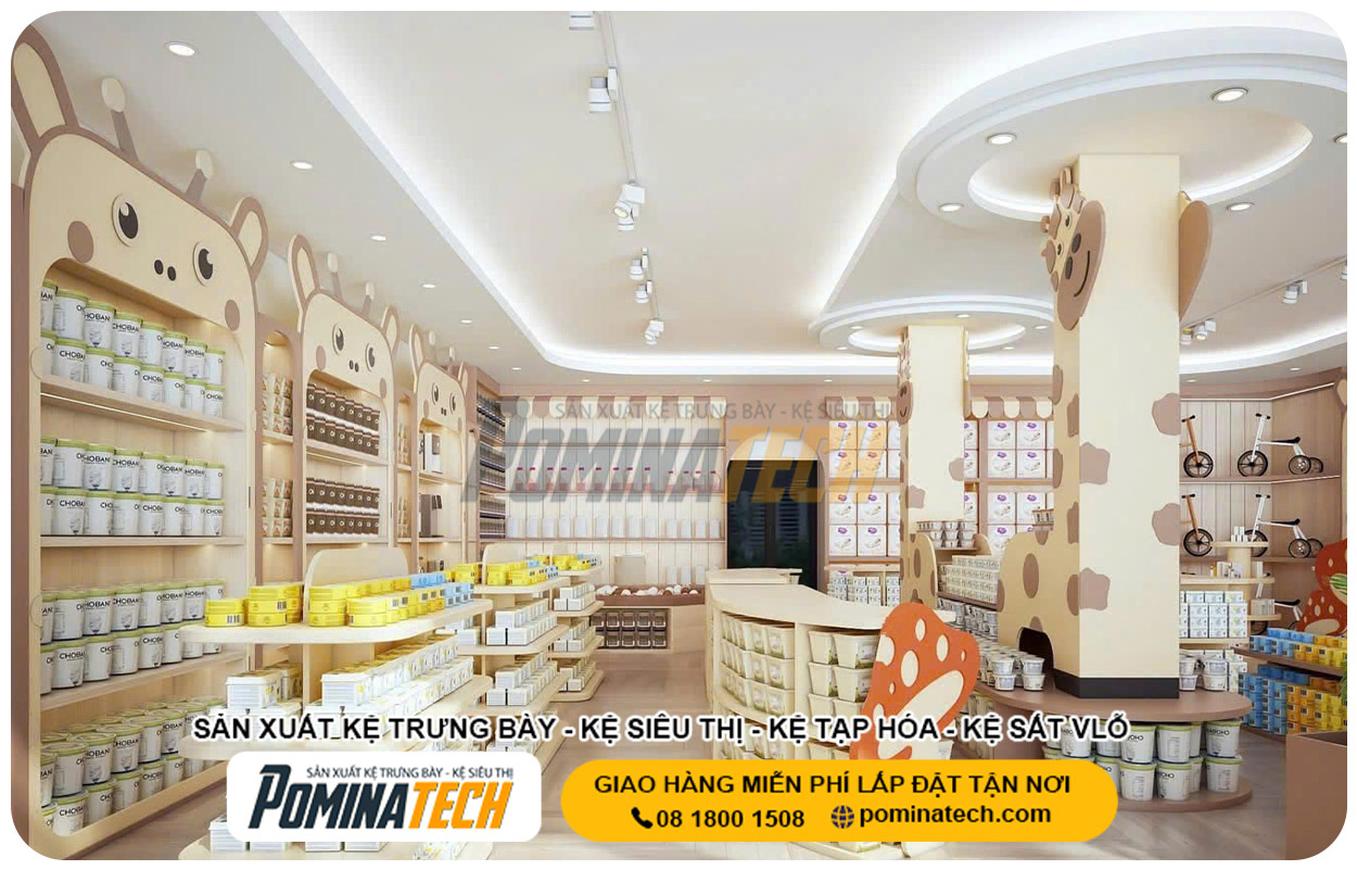 Xưởng Sản Xuất Kệ Trưng Bày Tại P. Bình Phú Tp. HCM Uy Tín Giá Rẻ