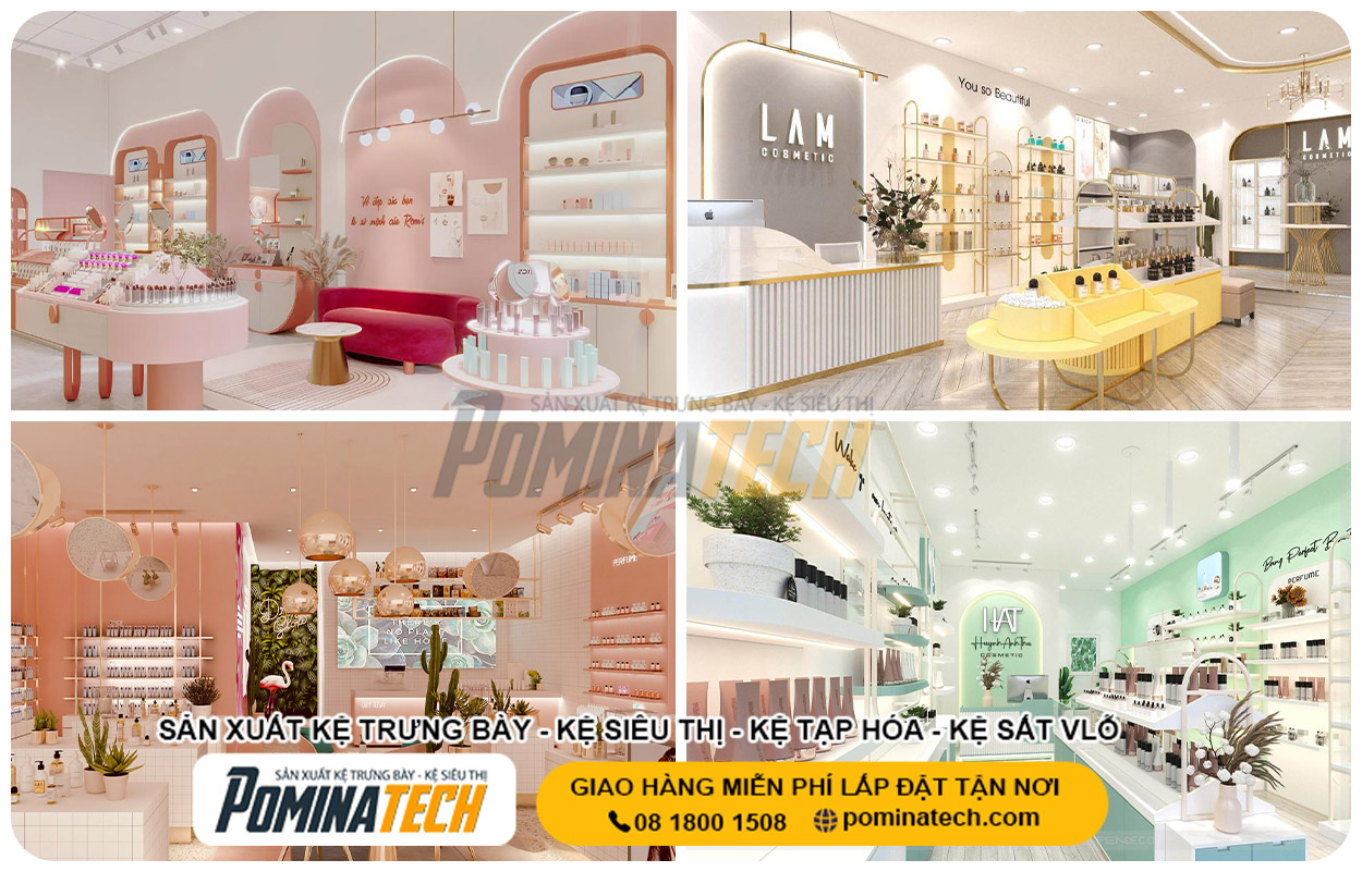 Xưởng Sản Xuất Kệ Trưng Bày Tại P. Bình Tây Tp. HCM Uy Tín Giá Rẻ