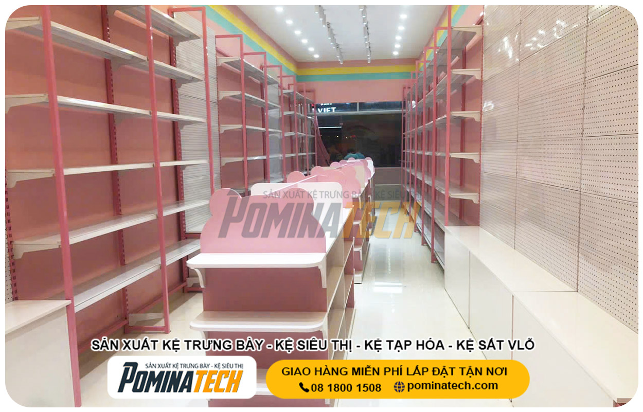 Xưởng Sản Xuất Kệ Trưng Bày Tại P. Chợ Quán Tp. HCM Uy Tín Giá Rẻ