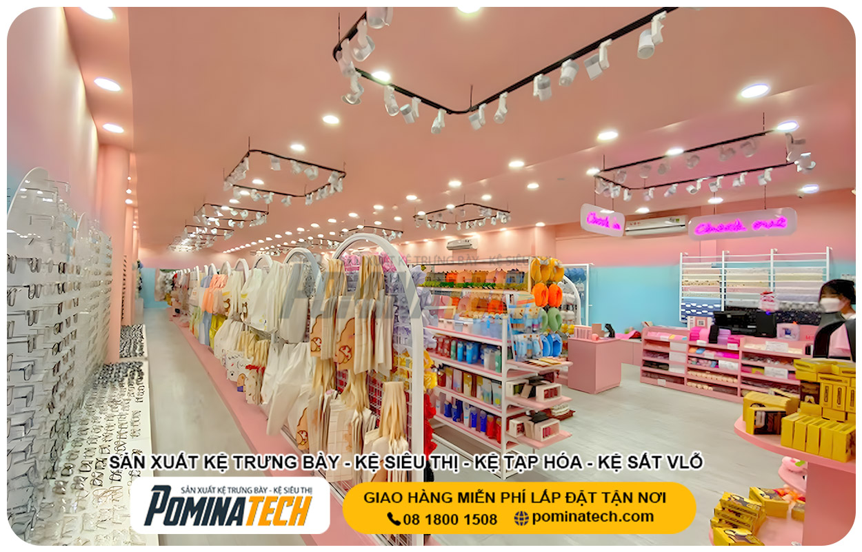 Xưởng Sản Xuất Kệ Trưng Bày Tại P. Diên Hồng Tp. HCM Uy Tín Giá Rẻ