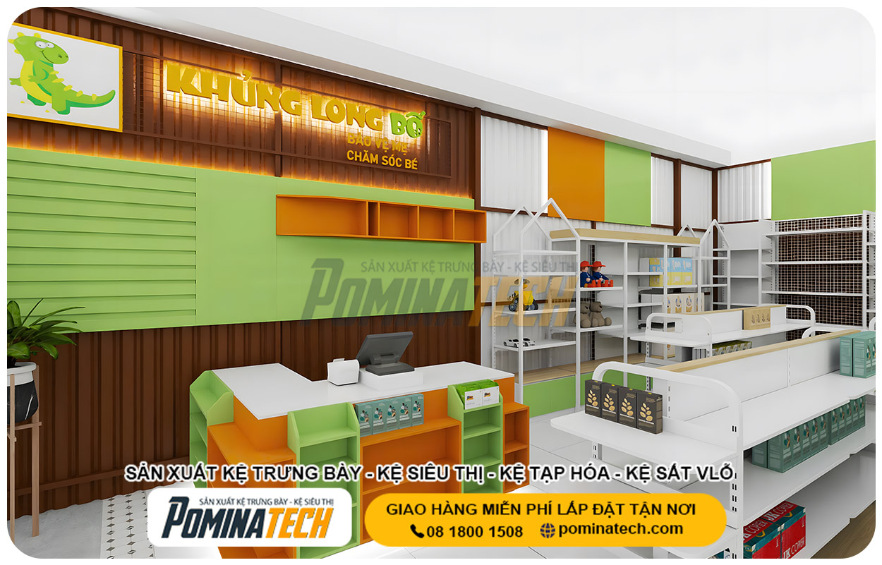 Xưởng Sản Xuất Kệ Trưng Bày Tại P. Đông Hòa Tp. HCM Uy Tín Giá Rẻ