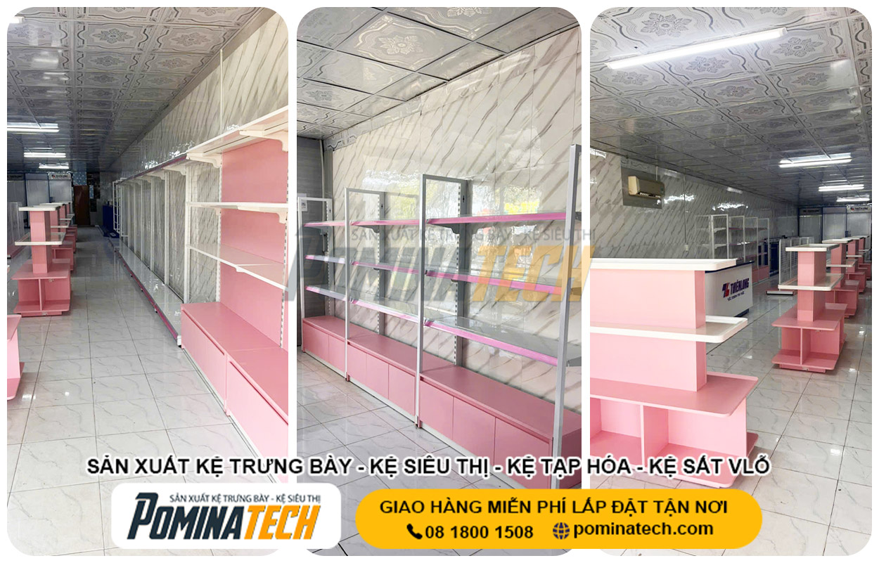 Xưởng Sản Xuất Kệ Trưng Bày Tại P. Gia Lộc Tây Ninh Uy Tín Giá Rẻ