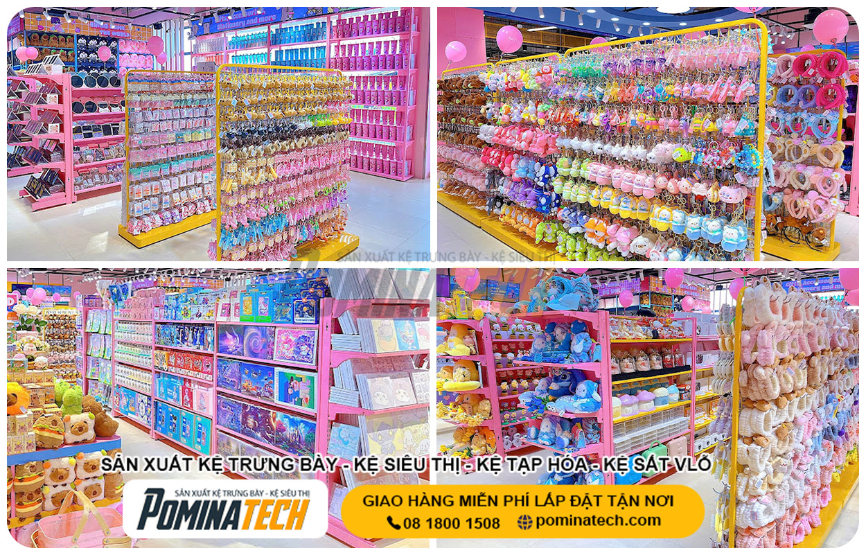 Xưởng Sản Xuất Kệ Trưng Bày Tại P. Gò Công Đồng Tháp Uy Tín Giá Rẻ