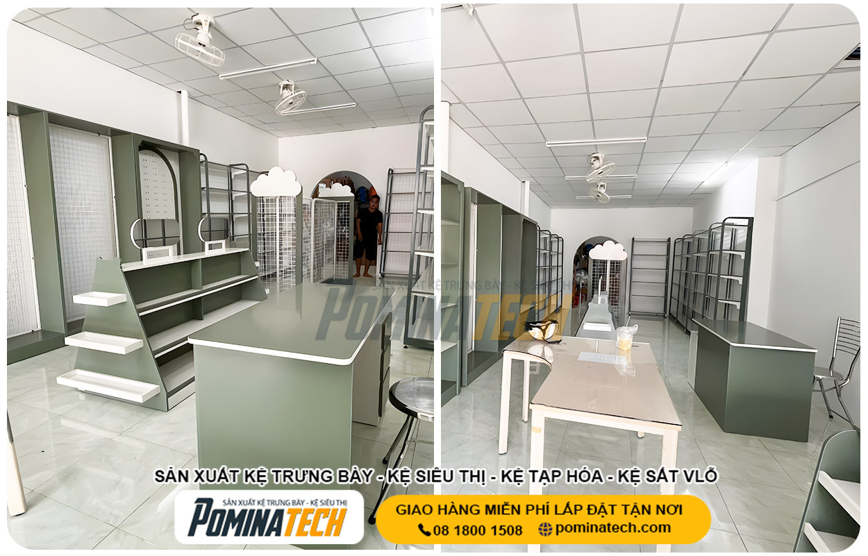 Xưởng Sản Xuất Kệ Trưng Bày Tại P. Gò Dầu Tây Ninh Uy Tín Giá Rẻ