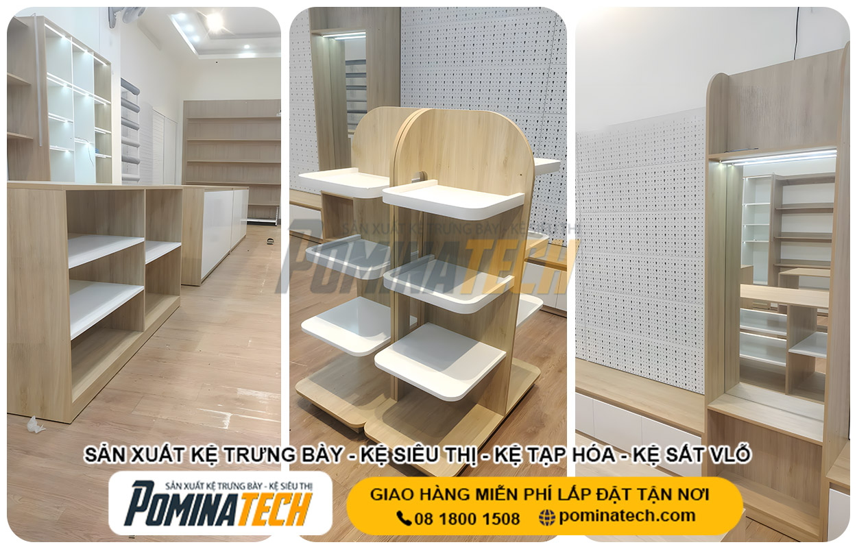 Xưởng Sản Xuất Kệ Trưng Bày Tại P. Hiệp Bình Tp. HCM Uy Tín Giá Rẻ
