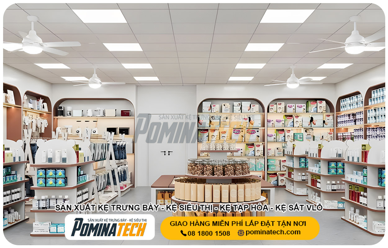 Xưởng Sản Xuất Kệ Trưng Bày Tại P. Long An Tây Ninh Uy Tín Giá Rẻ