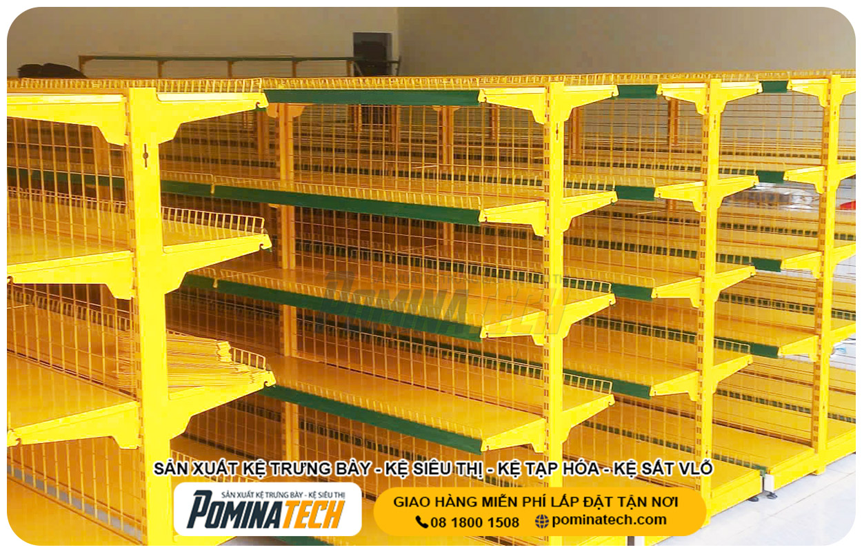 Xưởng Sản Xuất Kệ Trưng Bày Tại P. Long Bình Tp. HCM Uy Tín Giá Rẻ