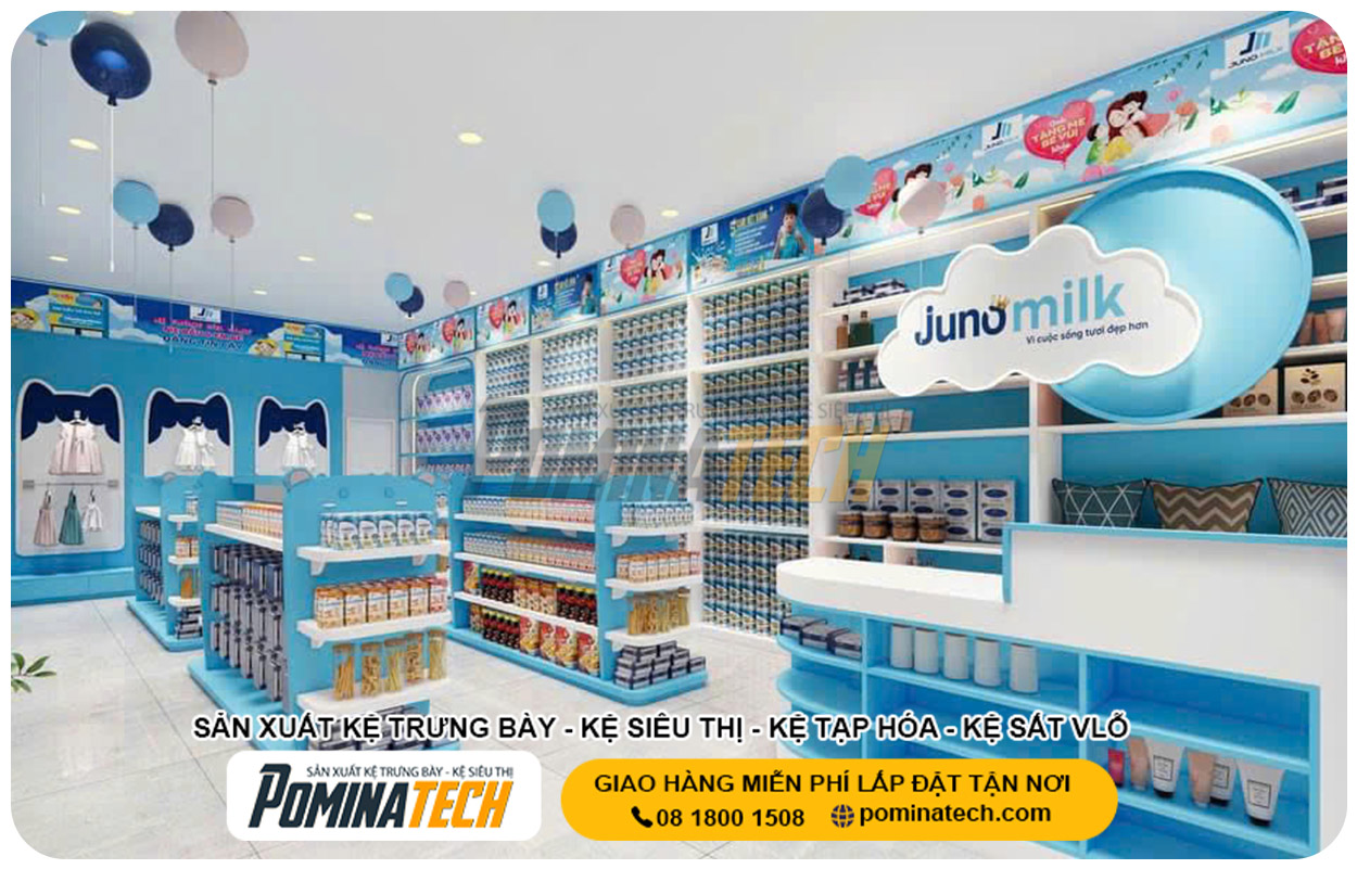 Xưởng Sản Xuất Kệ Trưng Bày Tại P. Long Bình Tp. HCM Uy Tín Giá Rẻ