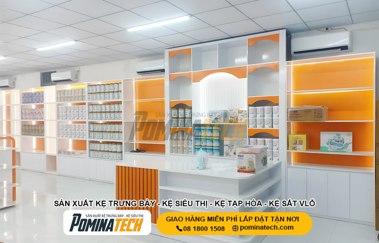 Xưởng Sản Xuất Kệ Trưng Bày Tại P. Minh Phụng Tp. HCM Uy Tín Giá Rẻ