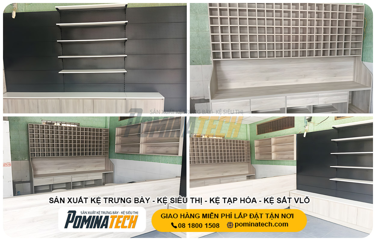 Xưởng Sản Xuất Kệ Trưng Bày Tại P. Mỹ Tho Đồng Tháp Uy Tín Giá Rẻ