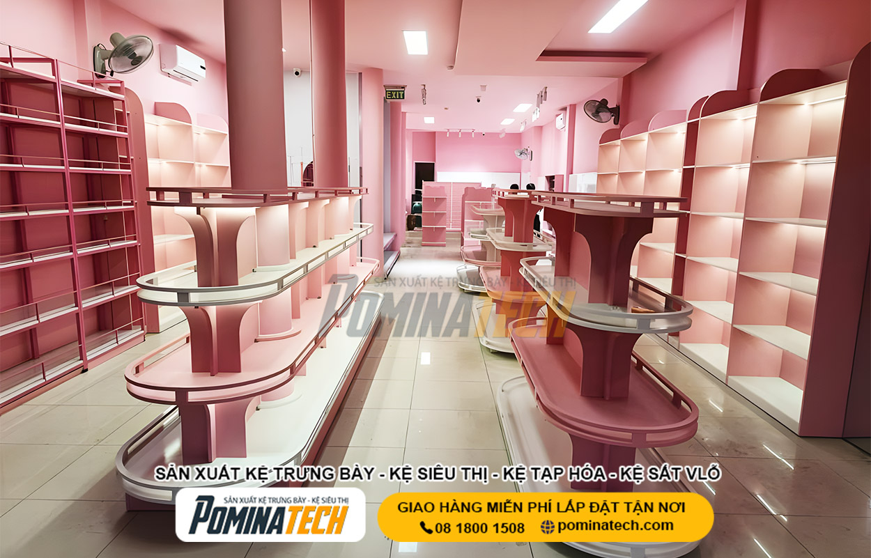 Xưởng Sản Xuất Kệ Trưng Bày Tại P. Phú Thạnh Tp. HCM Uy Tín Giá Rẻ