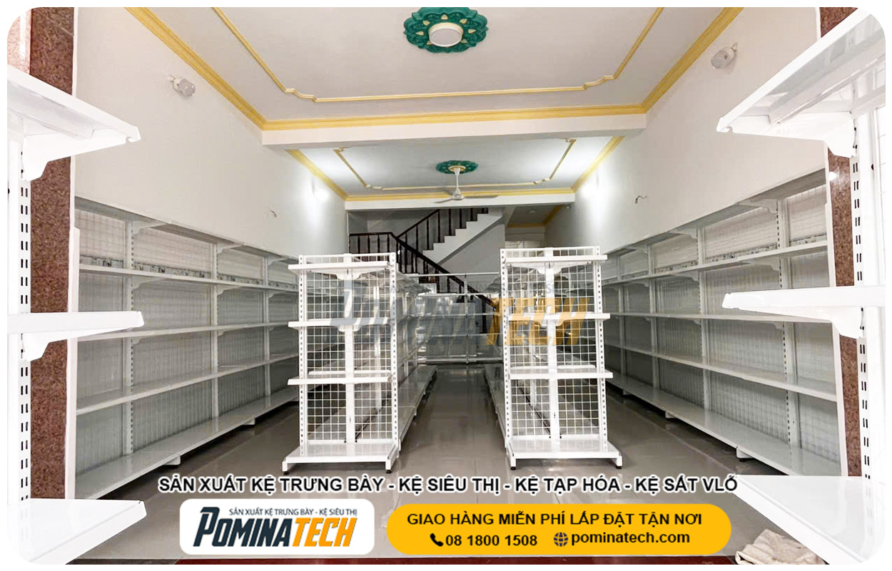 Xưởng Sản Xuất Kệ Trưng Bày Tại P. Phú Thuận Tp. HCM Uy Tín Giá Rẻ