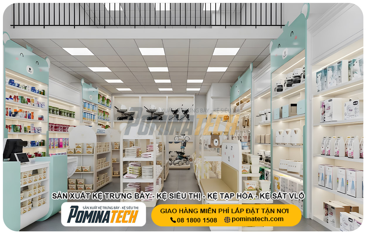 Xưởng Sản Xuất Kệ Trưng Bày Tại P. Rạch Dừa Tp. HCM Uy Tín Giá Rẻ