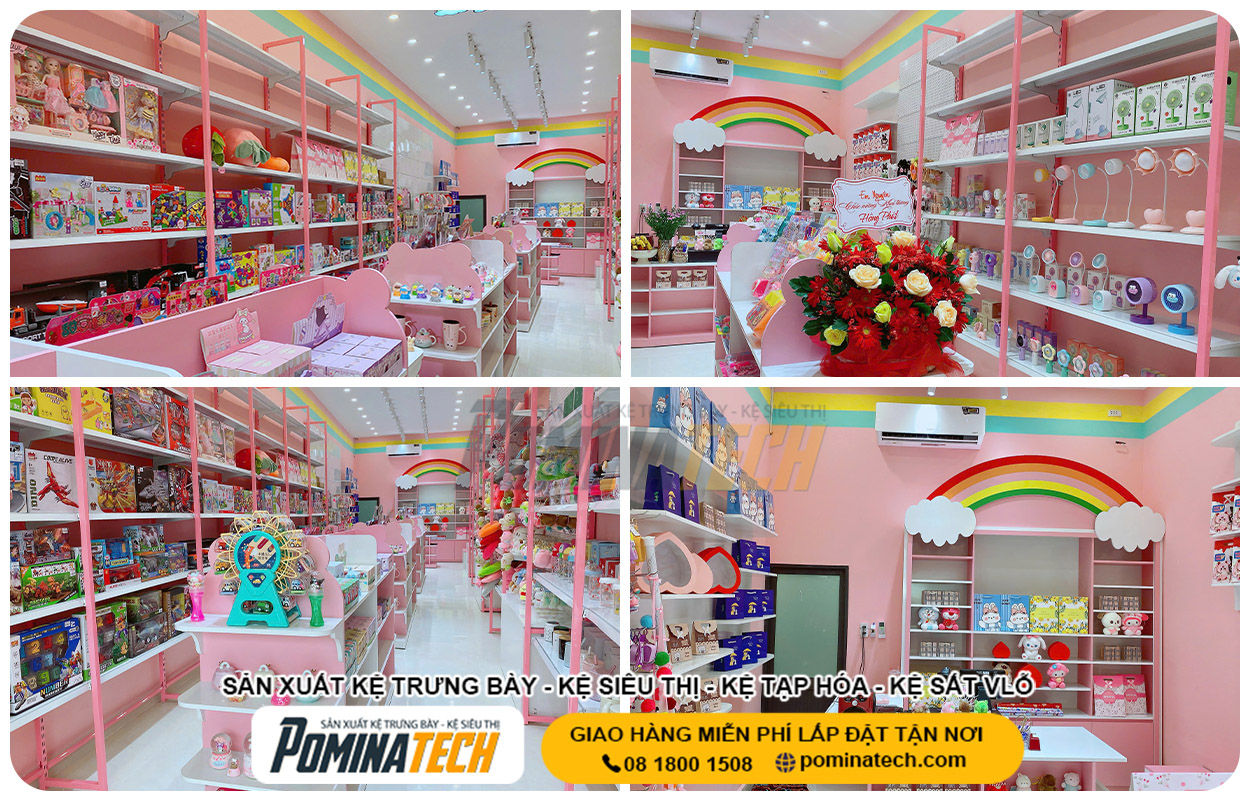 Xưởng Sản Xuất Kệ Trưng Bày Tại P. Tam Long Tp. HCM Uy Tín Giá Rẻ