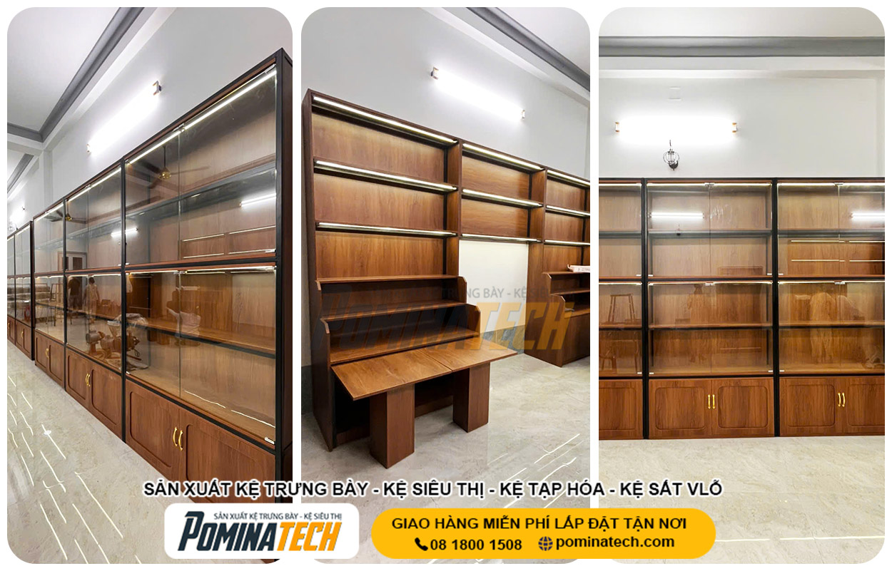 Xưởng Sản Xuất Kệ Trưng Bày Tại P. Tam Long Tp. HCM Uy Tín Giá Rẻ