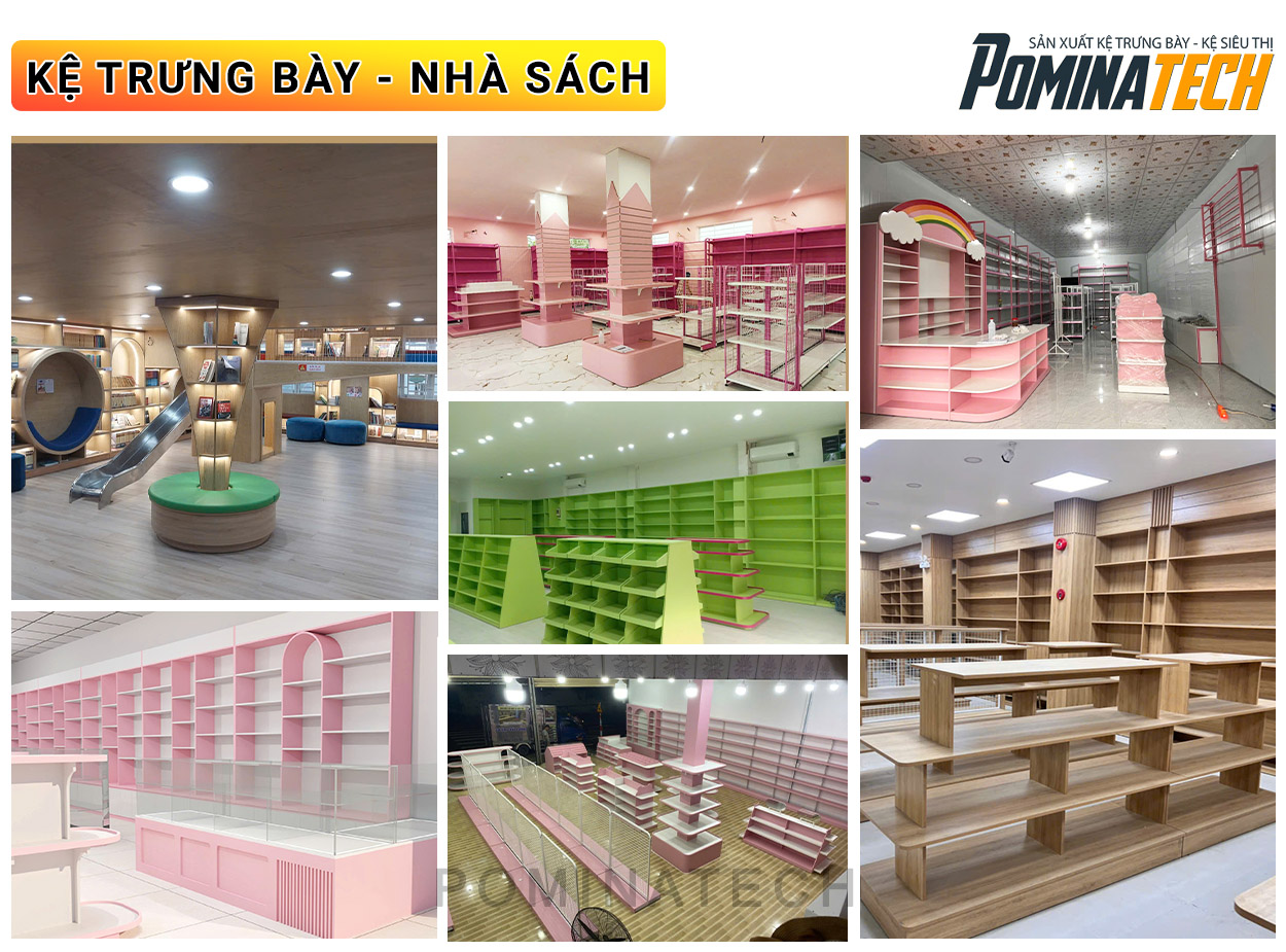 Xưởng Sản Xuất Kệ Trưng Bày Tại P. Tân Đông Hiệp Tp. HCM Uy Tín Giá Rẻ