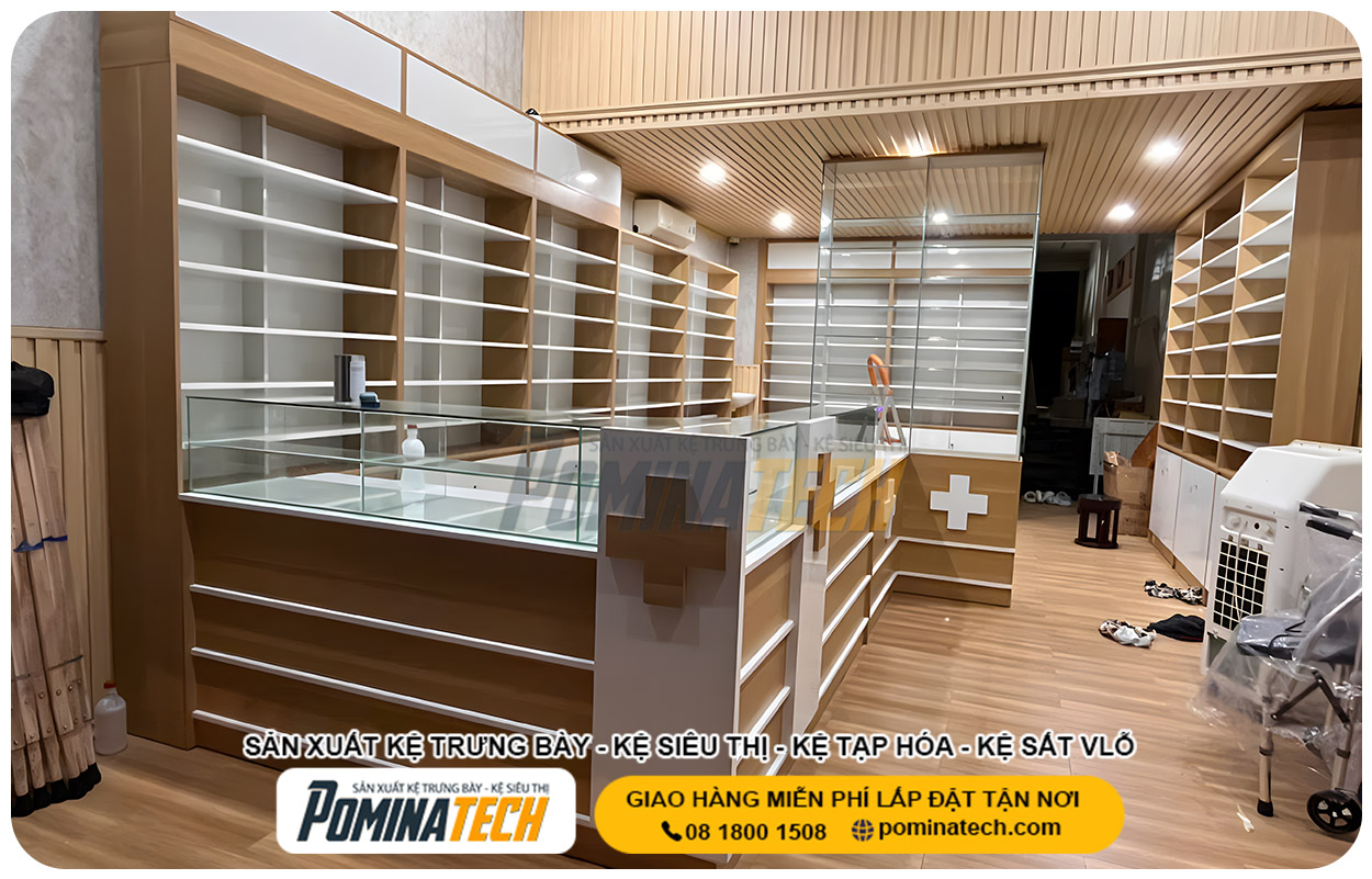 Xưởng Sản Xuất Kệ Trưng Bày Tại P. Tân Hạnh Vĩnh Long Uy Tín Giá Rẻ