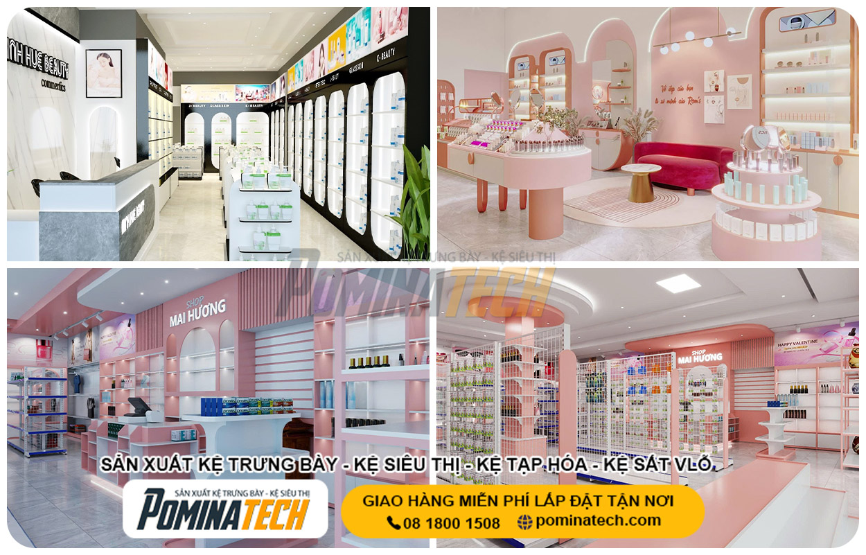 Xưởng Sản Xuất Kệ Trưng Bày Tại P. Tân Phú Tp. HCM Uy Tín Giá Rẻ