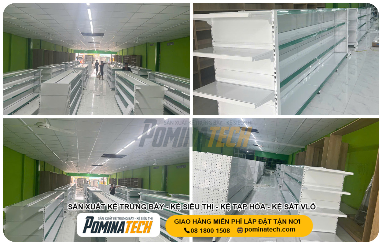 Xưởng Sản Xuất Kệ Trưng Bày Tại P. Tân Sơn Hòa Tp. HCM Uy Tín Giá Rẻ