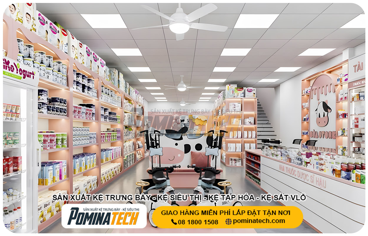 Xưởng Sản Xuất Kệ Trưng Bày Tại P. Thủ Đức Tp. HCM Uy Tín Giá Rẻ