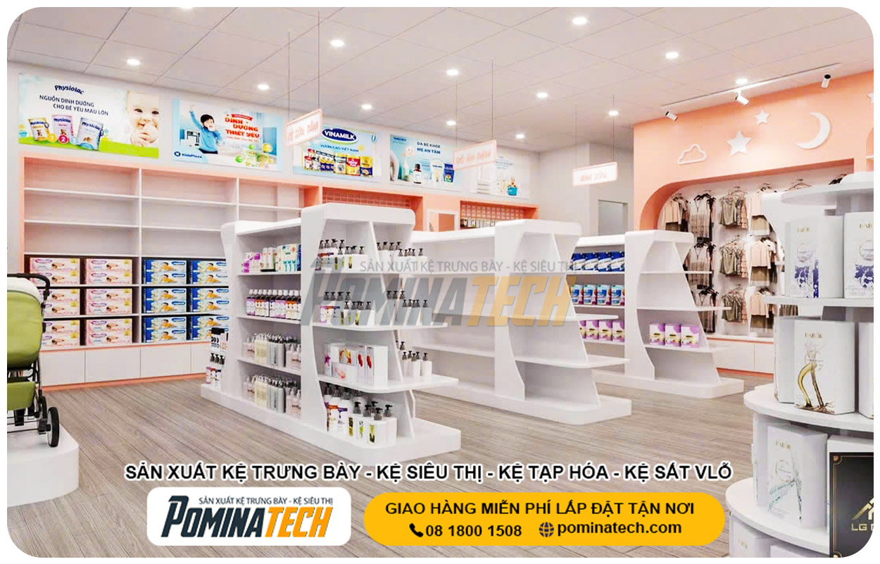 Xưởng Sản Xuất Kệ Trưng Bày Tại P. Thuận Giao Tp. HCM Uy Tín Giá Rẻ